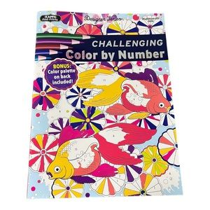 КАРРА adult activity Designer Series
CHALLENGING Color by Number
